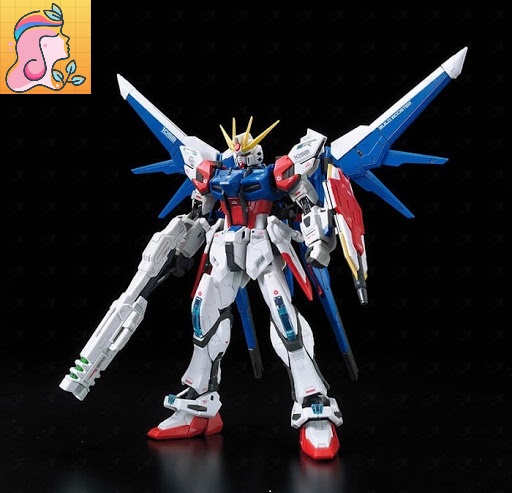 Gundam mg build strike fighter full packe gat-x105b/fb daban có kèm decal nước và base gundam mg