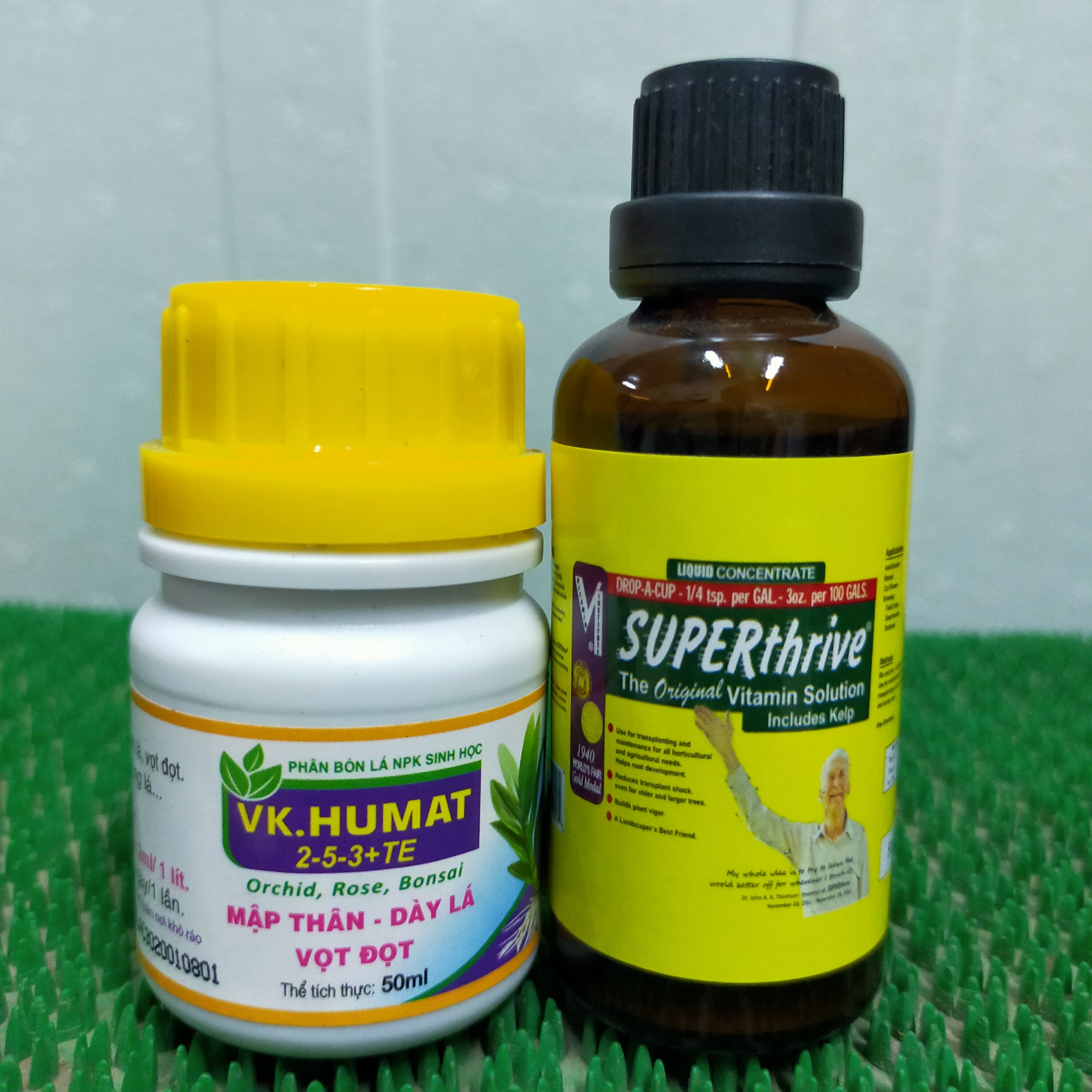 Combo kích thích tăng trưởng super thrive & humat mập mầm, dài thân - hiệu quả sau 1-2 lần sử dụng