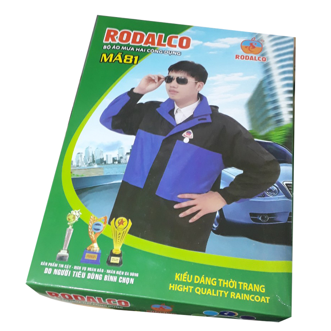 Áo mưa bộ 2 Lớp loại 1 chống lạnh RODALCO- Thủy Sơn áo mưa đi được mưa to đến chống bão, áo mưa bộ đẹp mang phong cách trẻ, giá bộ quần áo mưa ZJNMART