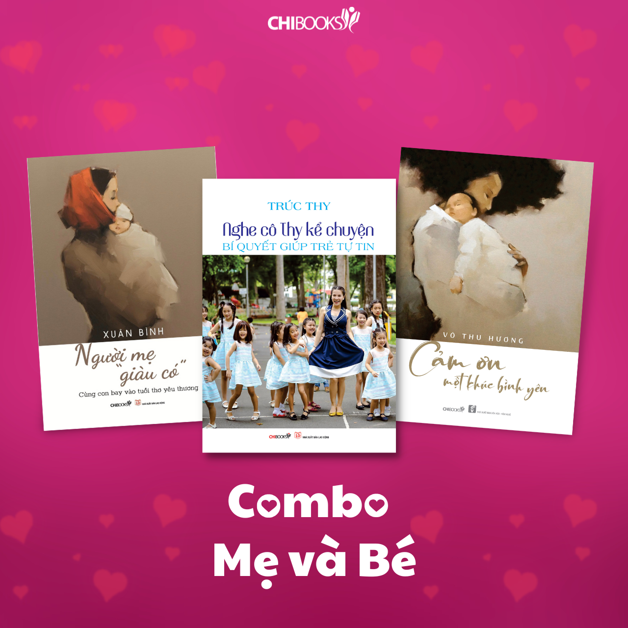 Combo 3 cuốn Mẹ và Bé