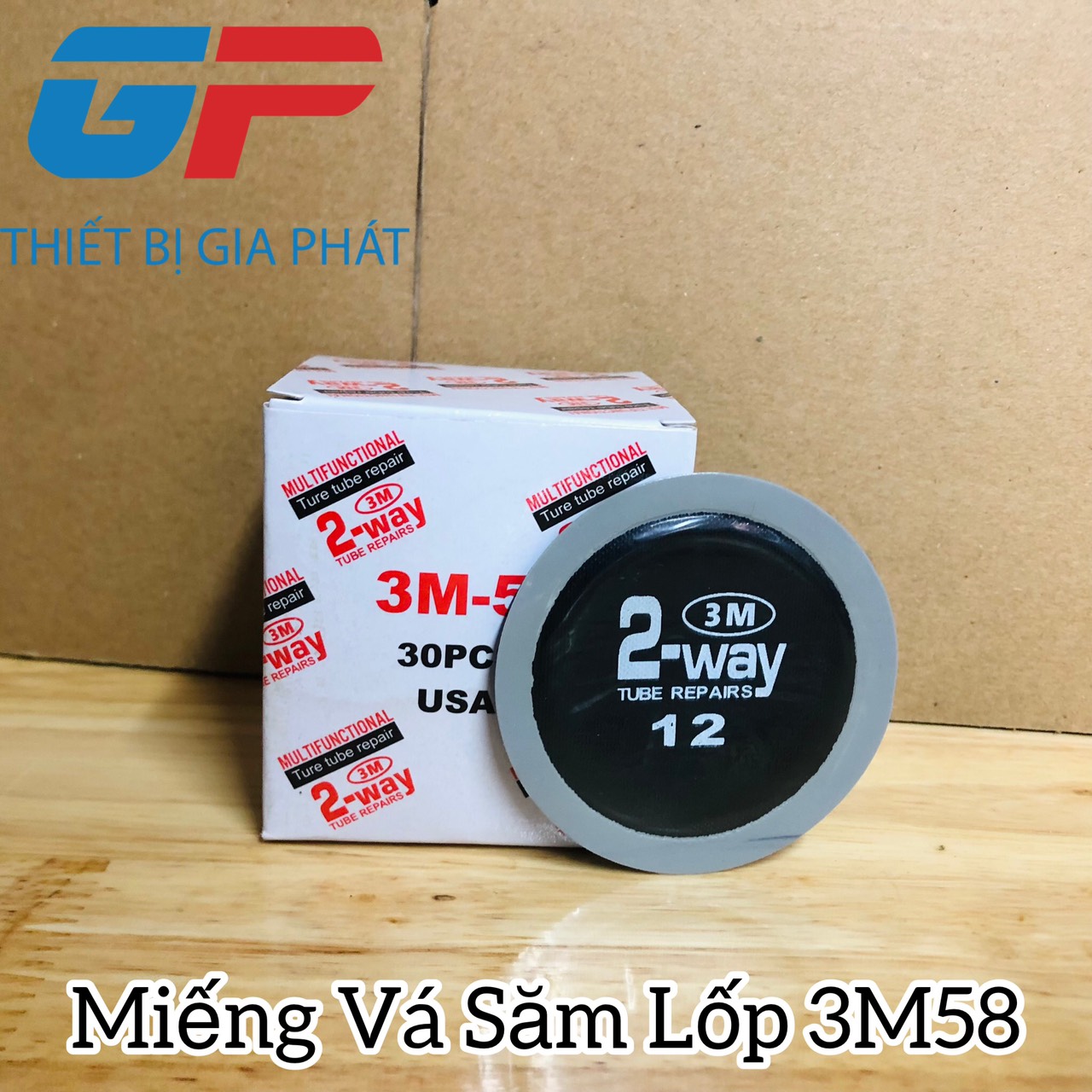 Miếng vá săm lốp xe máy, ô tô 3.m - dòng miếng cao su non dùng để vá xe siêu chắc, chất lượng tốt hiệu quả cao