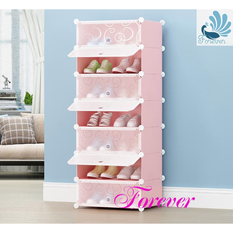 Tủ giày lắp ghép 7 ô