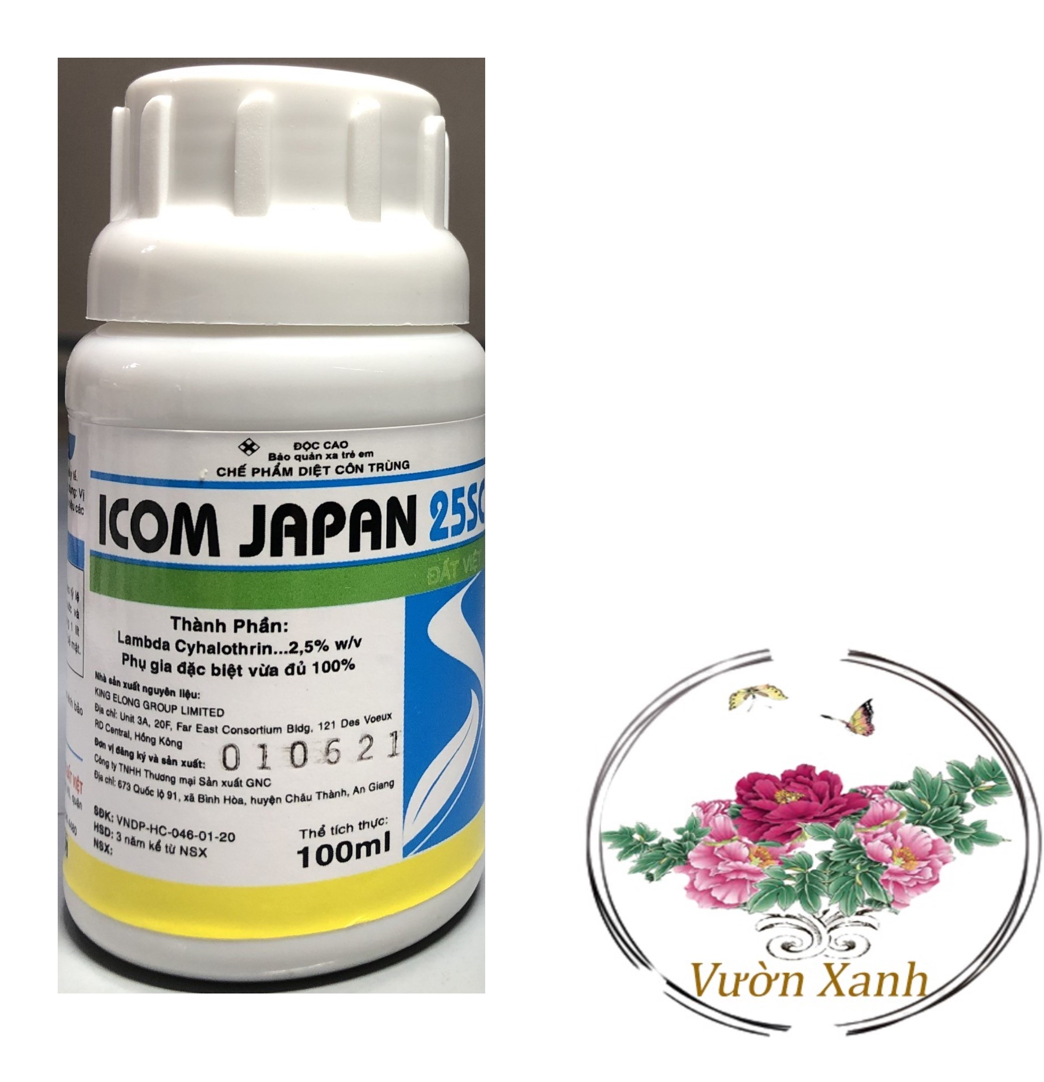 Thuốc trừ muỗi icom japan 25sc diệt côn trùng - #066b# 100ml
