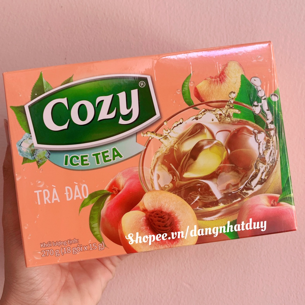 Trà Đào hoà tan Cozy Ice Tea