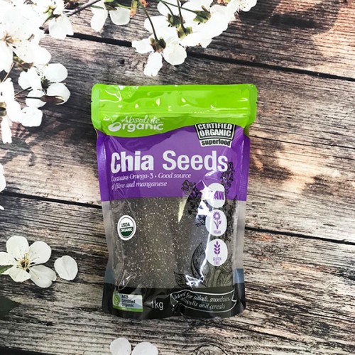 Hạt Chia Úc Organic Chia Seeds 100GR  LOẠI 1