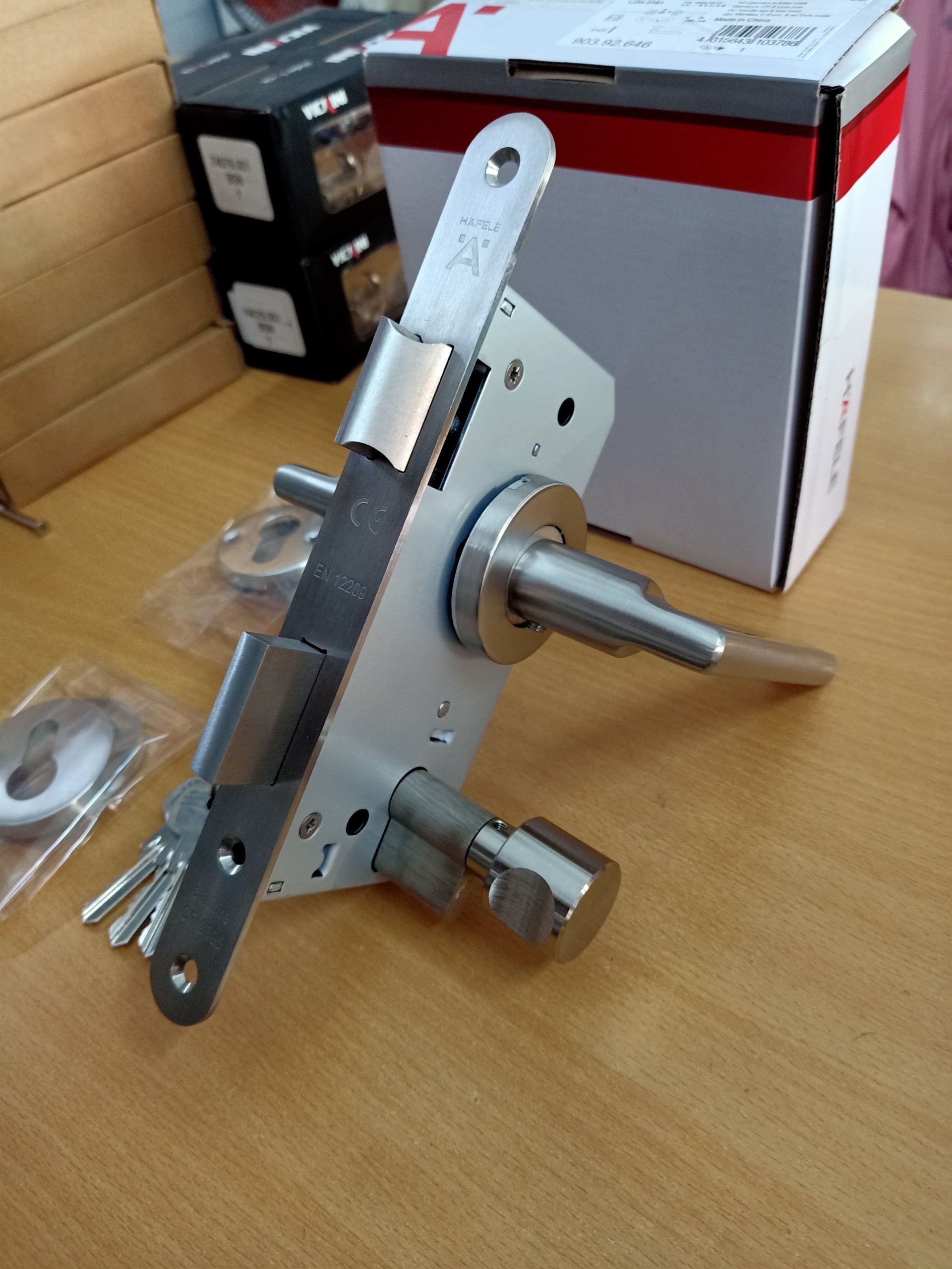 [HCM]Khóa cửa tay gạt Hafele 903.92.646