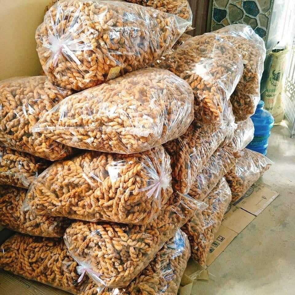 1kg quẩy xoắn tẩm đường giòn xốp bao ngon