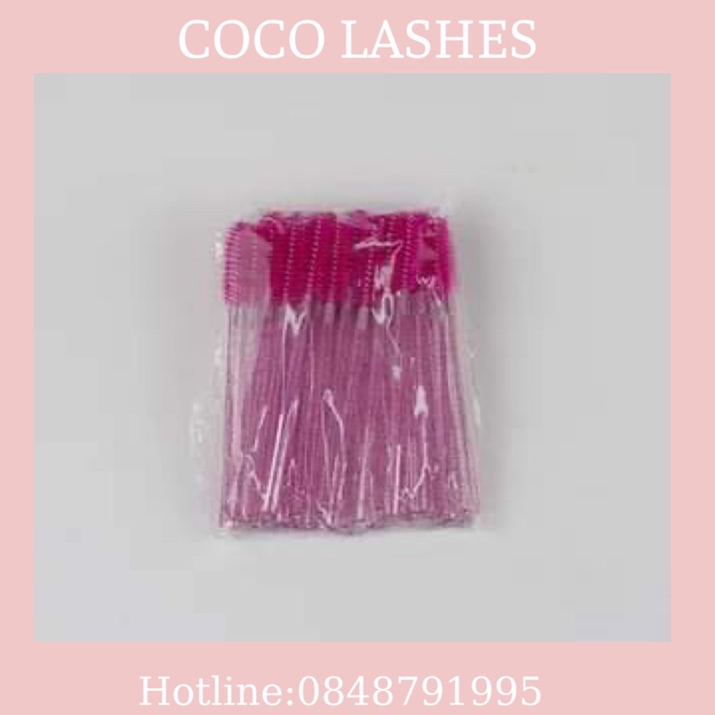 Chổi chải mi nhũ, chổi chải mi cao cấp giúp tơi mi, cong mi CoCo Lashes