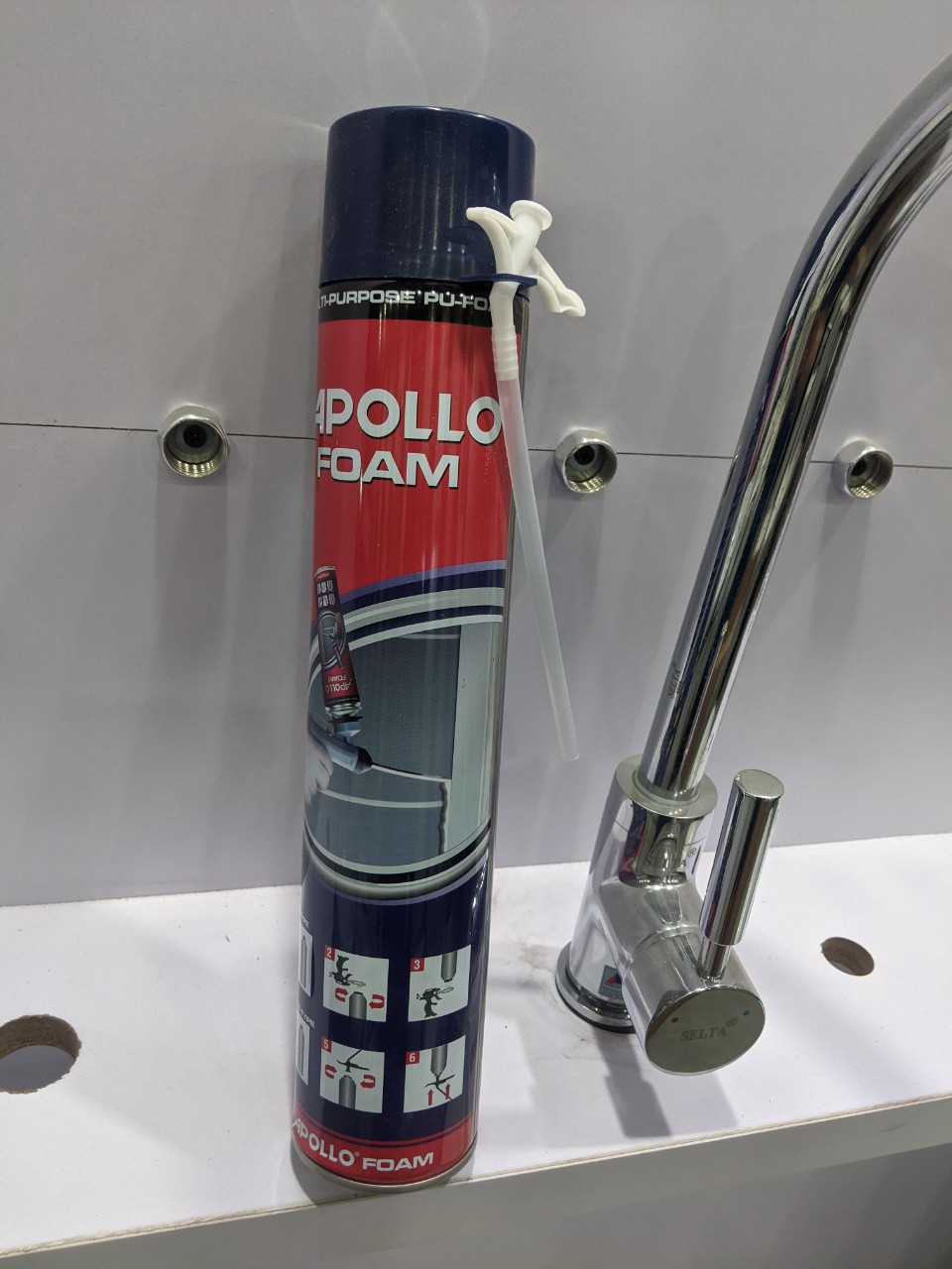 Keo bọt nở Apoll0 Foam siêu dính chính hãng