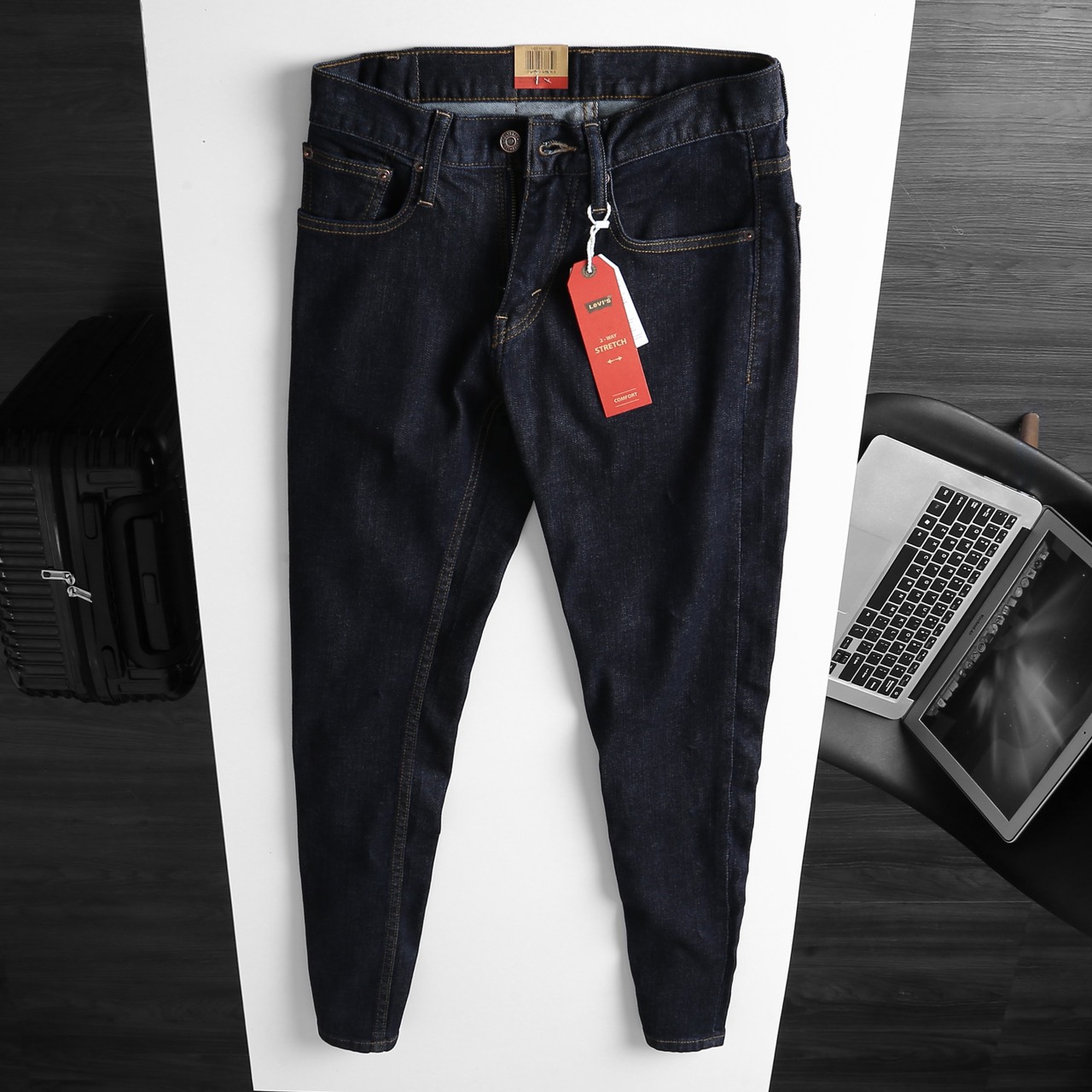 Quần Jean Nam Ống rộng Levis 511 Made in Cambodia