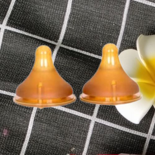 Núm ti Gold Baby Cổ rộng Nano Silver Hộp 2 cái