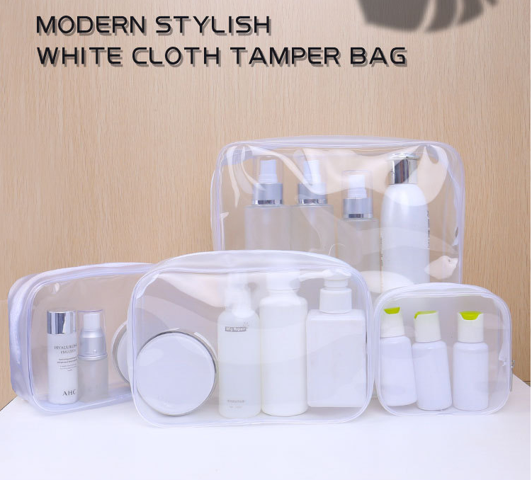 Túi đựng mỹ phẩm du lịch Pure White