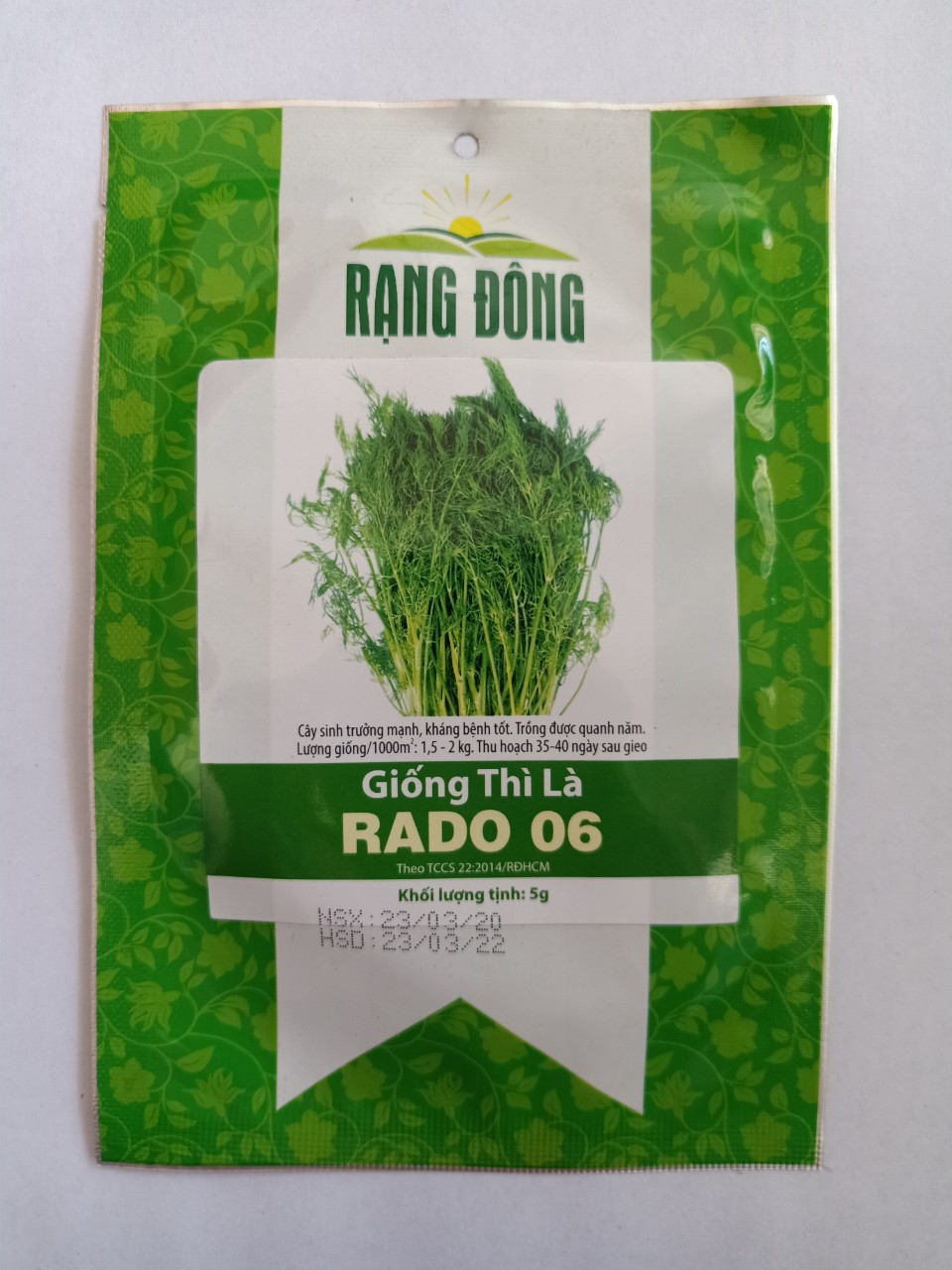 Hạt giống rau thì là Rạng Đông