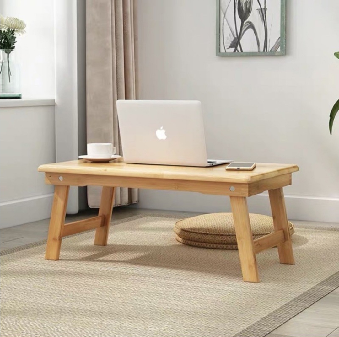 Bàn học, bàn làm việc gỗ Thông gấp gọn. Kích thước 40 x 60 x 26cm