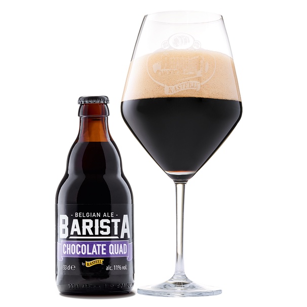 Bia Kasteel Barista Chocolate Quad - nhập khẩu Bỉ - 1 chai 330ml