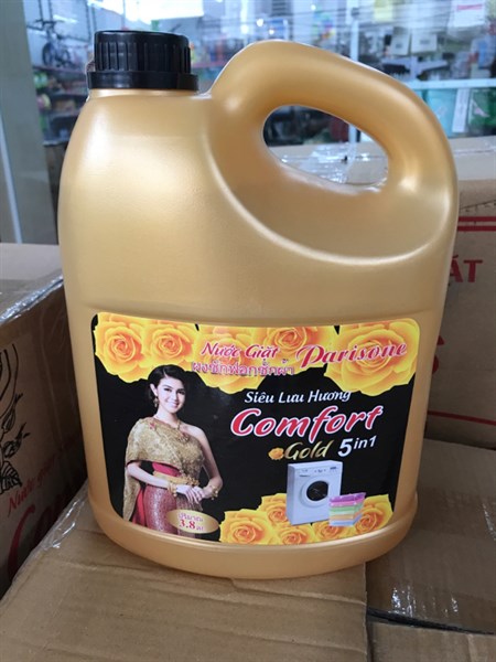 [HCM]Nước Giặt Xả Comfor Gold 5 Trong 1 Siêu Thơm 3800ml Giặt Tay Và Giặt Máy