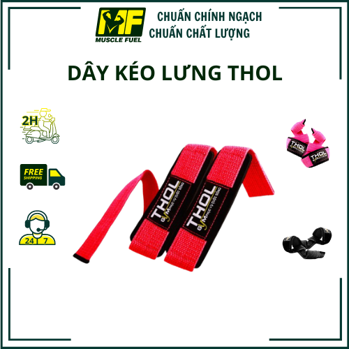 [HCM]LIFTING STRAPS THOL (DÂY KÉO LƯNG)