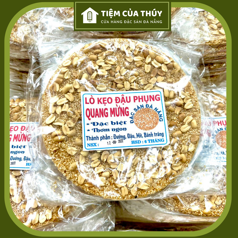 kẹo đậu phộng Đà Nẵng ngon bịch 5 cái vị giòn ngọt béo bùi