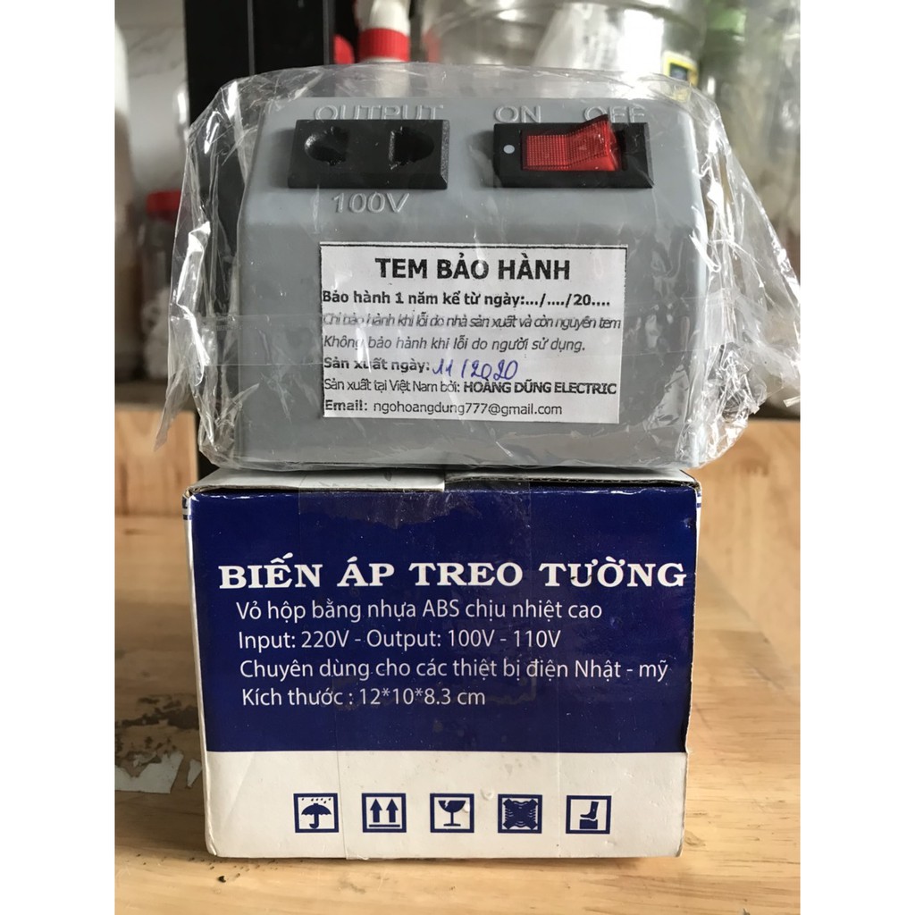 Biến áp 220v ra 110v dnt công suất 200w