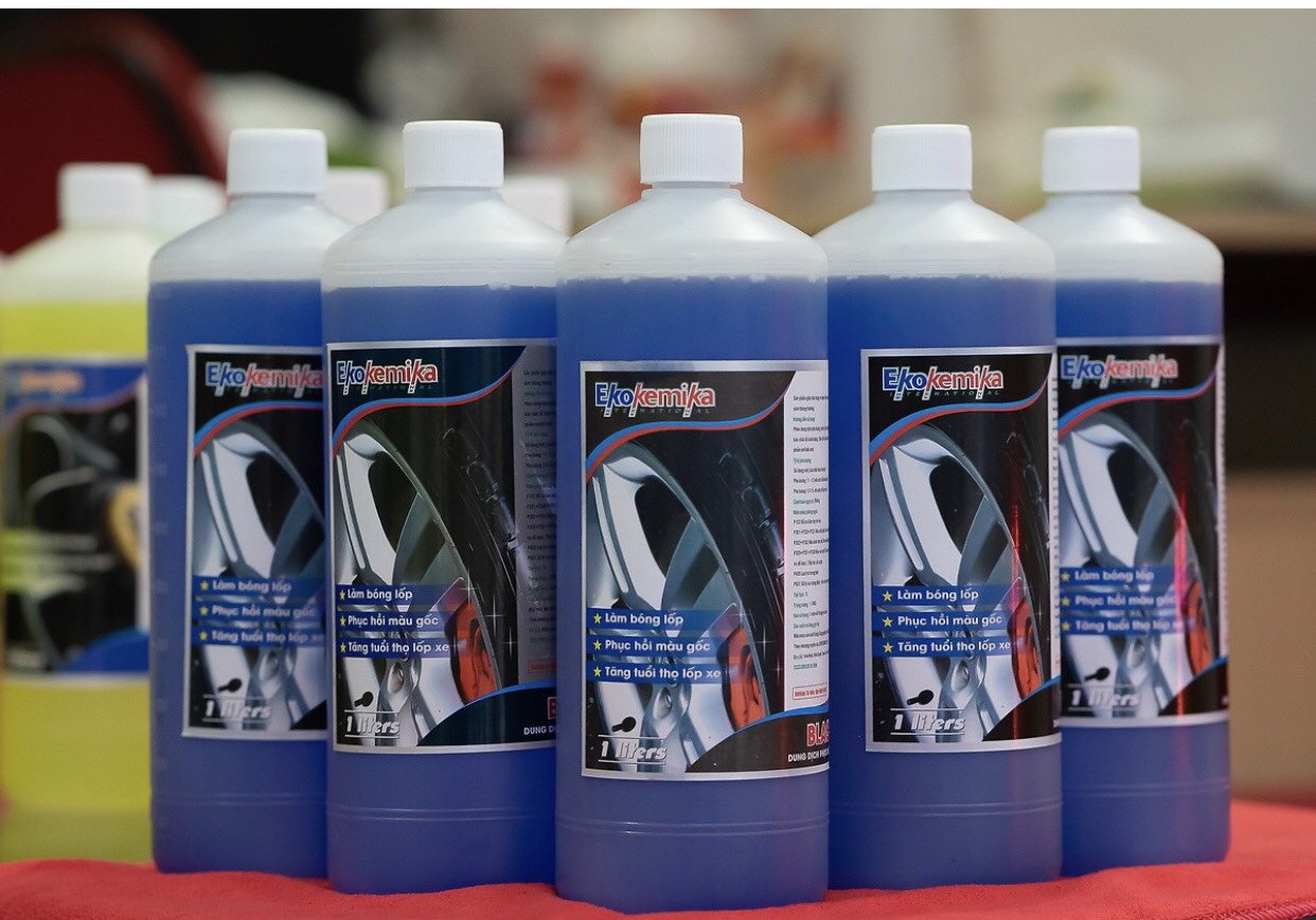 Dung dịch làm bóng, làm đen và bảo vệ lốp xe ekokemika