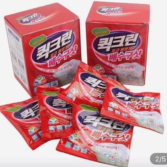 Bột thông cống vỏ đỏ Hàn Quốc