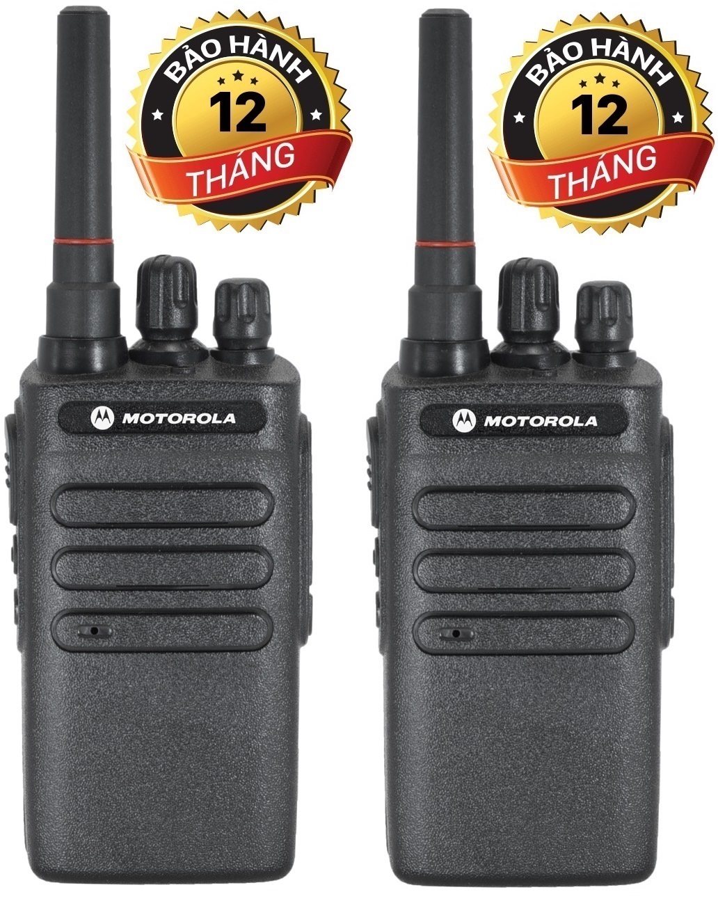 Bộ 2 Bộ đàm nhỏ gọn Motorola VX938(Anten ngắn, Pin dung lượng cao sử dụng trên 15 tiếng, Loa chống từ tính, Cự ly liên lạc xa)