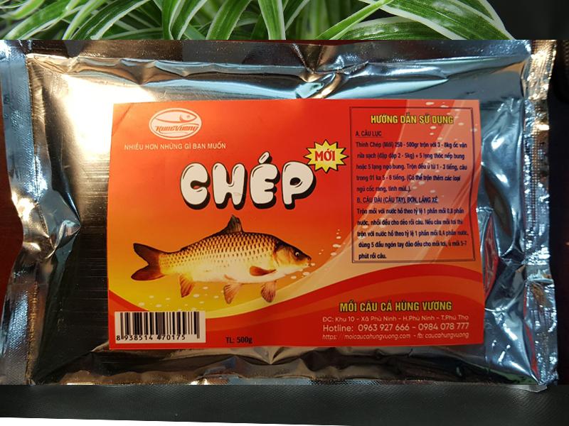 Mồi câu cá Chép mới - Mồi câu cá Hùng Vương