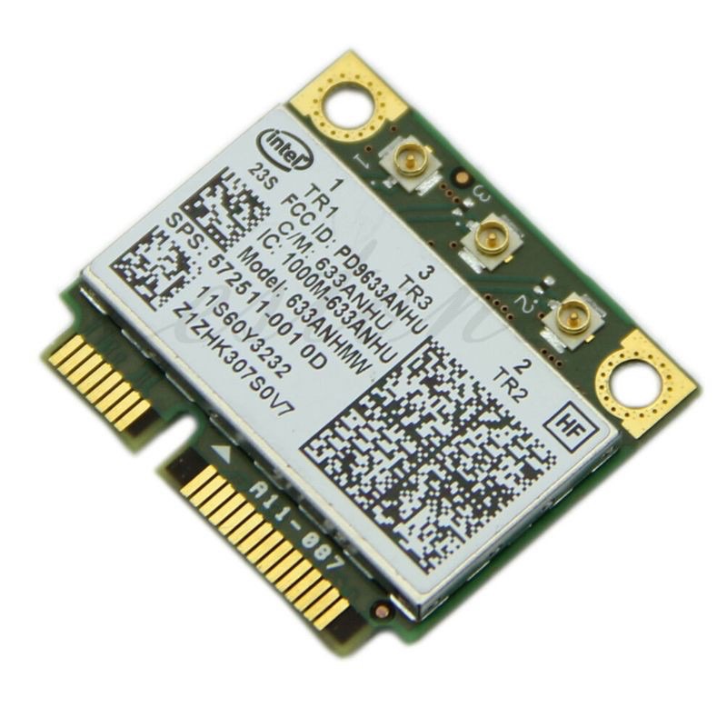 Card wifi không dây 2 băng tần 450m 633anhmw pci-e cho intel ultimate-n wifi link 6300