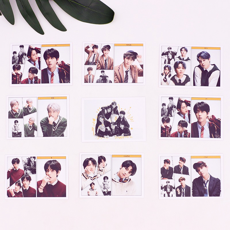 SET card BTS album "map of the soul 7" có chữ ký