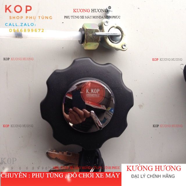 Nắp bình xăng và khóa xăng xe win 100 l1