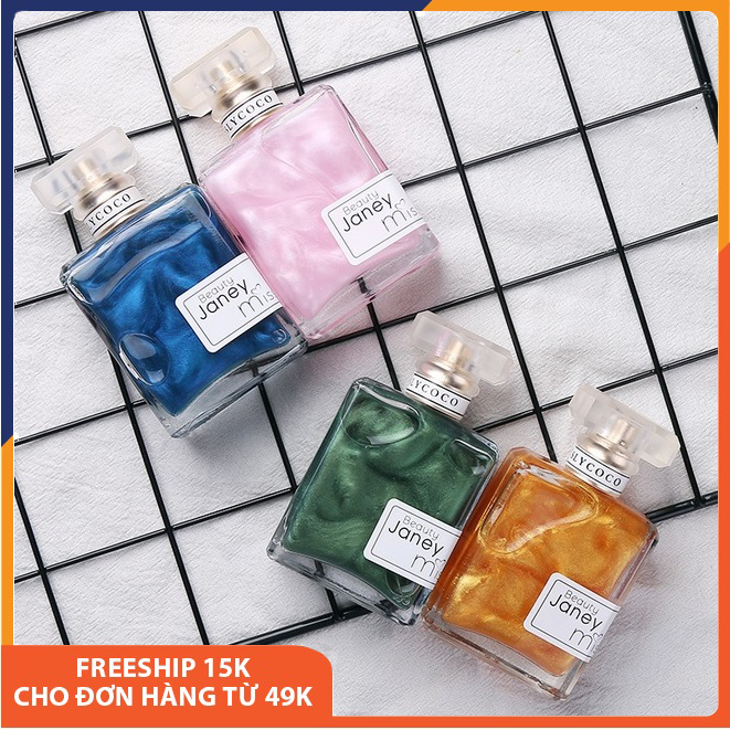 Nước hoa nữ thơm lâu dịu nhẹ Janey Miss tạo cảm giác lôi cuốn tự nhiên, mùi thơm ngọt ngào quyến rũ, dạng xịt, lưu hương lâu, nhỏ gọn bỏ túi được, nước hoa nữ cao cấp chính hãng quyến rũ nam giá rẻ 50ml Melystore PN034