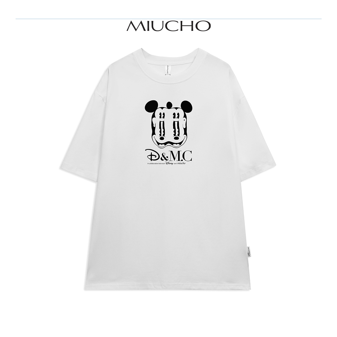 Áo thun nữ form rộng tay lỡ unisex đẹp áo thun nữ form rộng tay lỡ unisex cotton hàn quốc AT045 Miucho basic tee