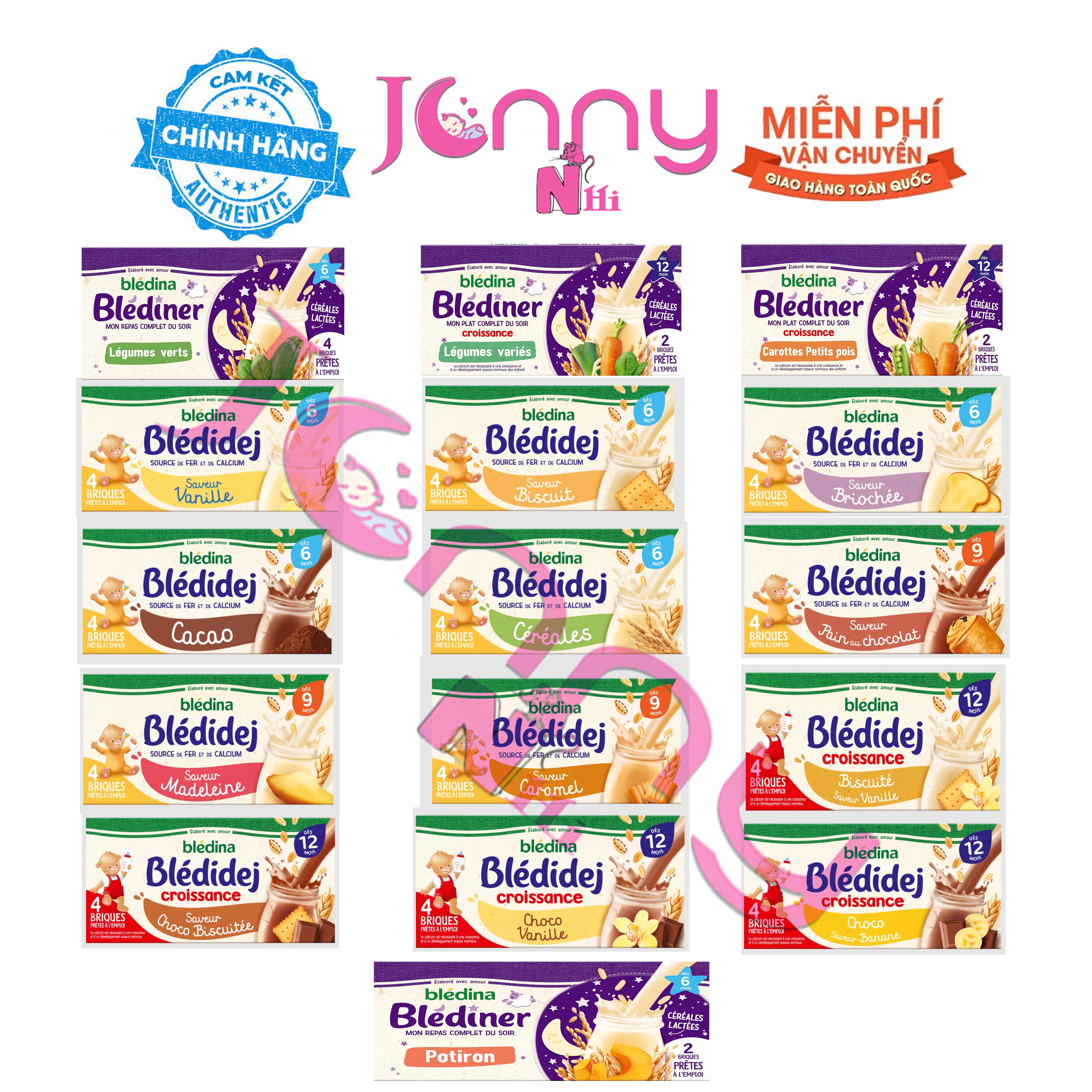 Sữa nước Bledina date mới nhất 2022 lốc 4 hộp 250ml