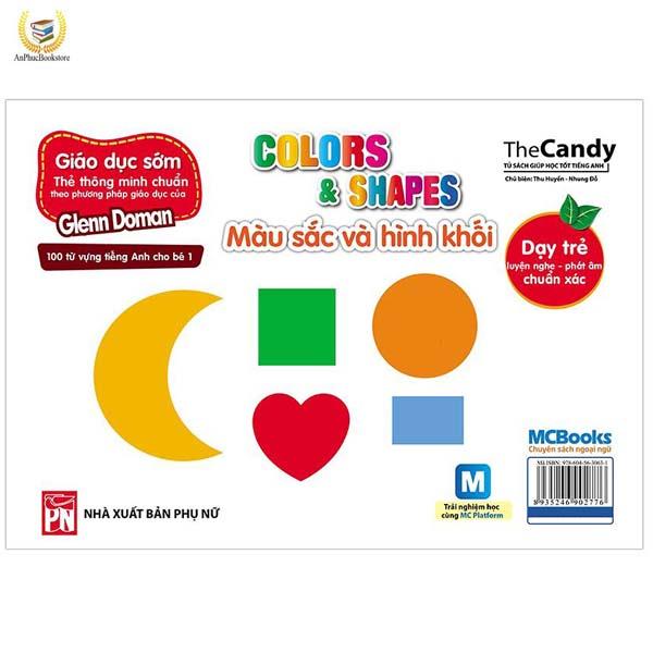 Flashcard Dạy Trẻ Theo Phương Pháp Glenn Doman - Màu Sắc Và Hình Khối