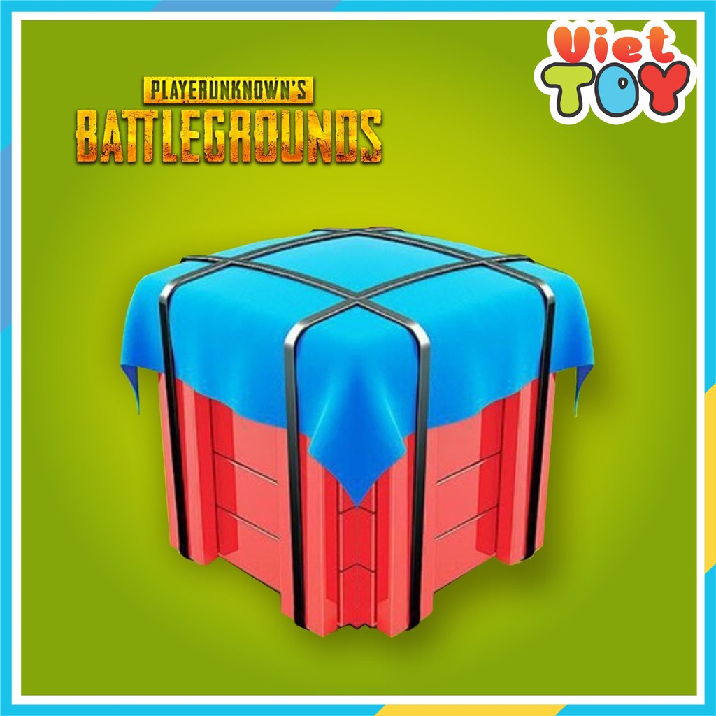 Lắp ráp hòm thính - hòm tiếp tế trong game pubg battle grounds - non lego - 5114