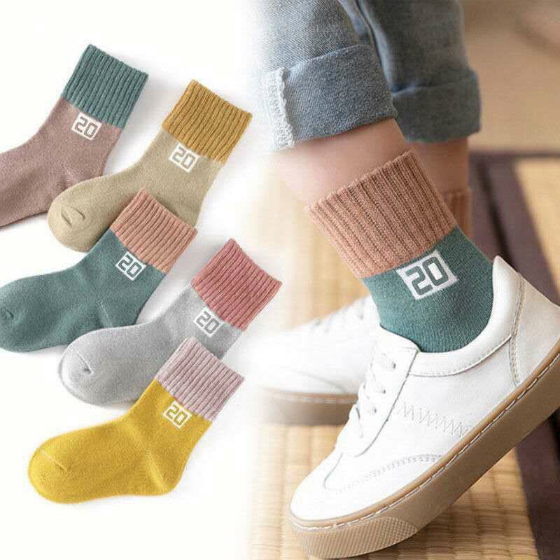 Tất trẻ em combo 10 đôi tất trẻ con số 20.