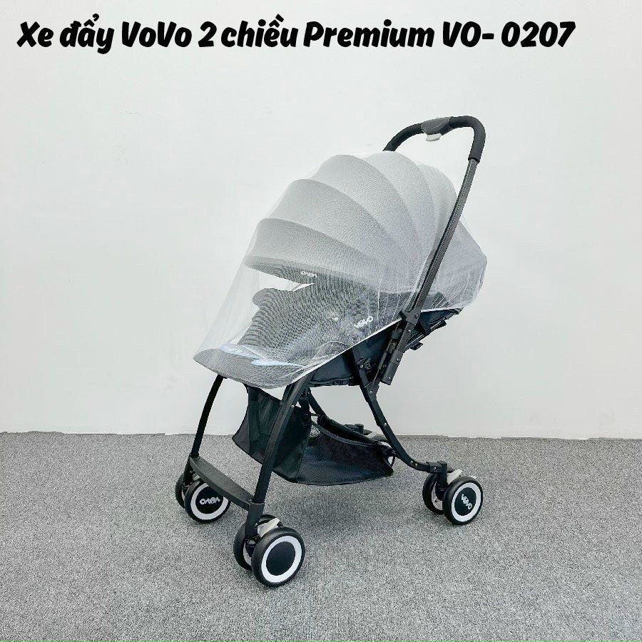 xe đẩy trẻ em gấp gọn 2 chiều 3 tư thế vovo vo-0207 mẫu nâng cấp mới nhất 5