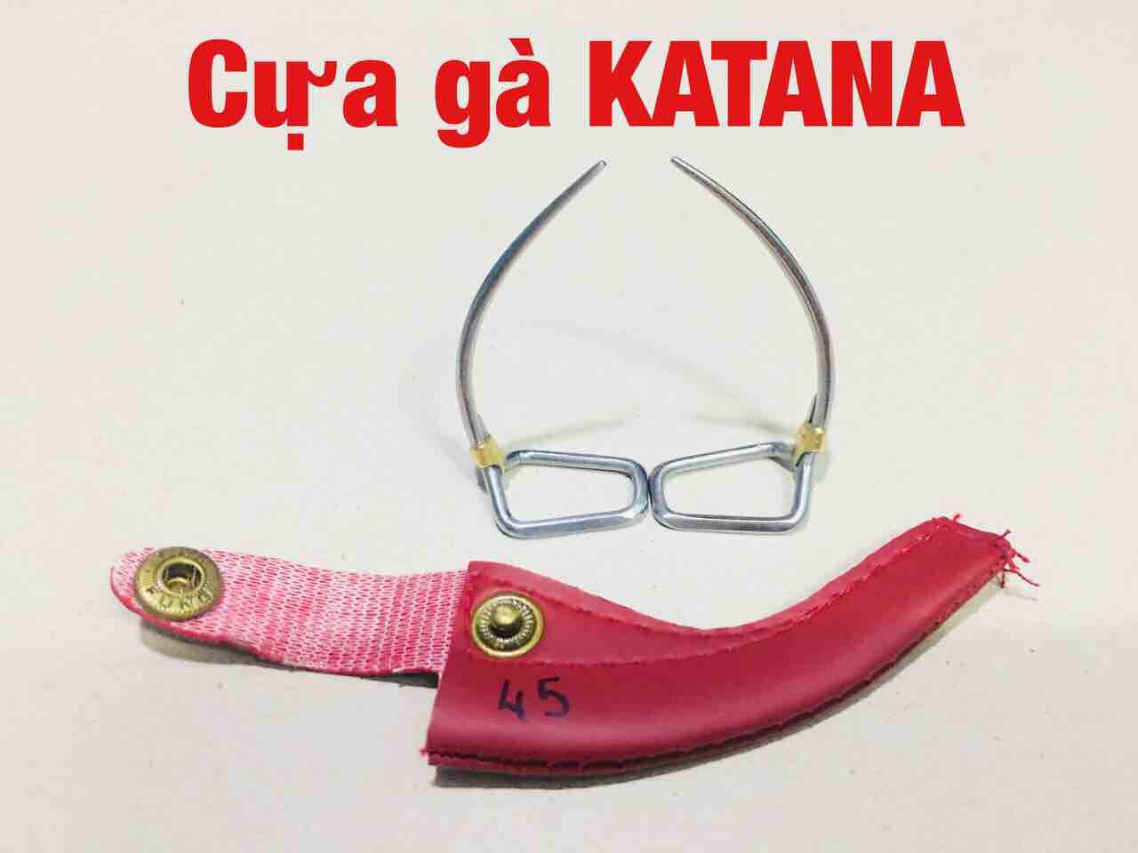 [HCM]Cựa gà tre 45 bọc đồng