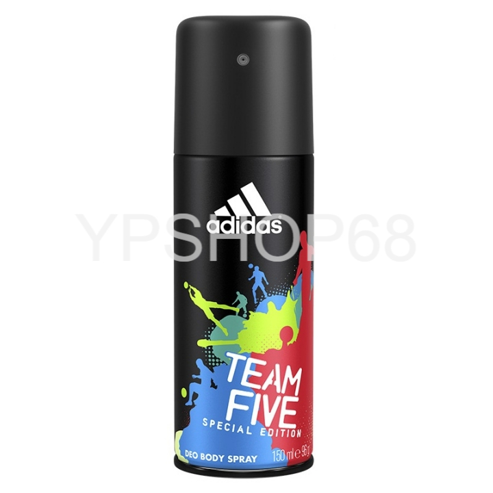 Xịt khử mùi toàn thân Nam hương nước hoa Adidas Team Five Ba Lan 150ml