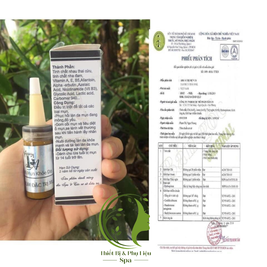 Serum ngăn ngừa mụn , khỏe da ta - serum mụn ta 10ml
