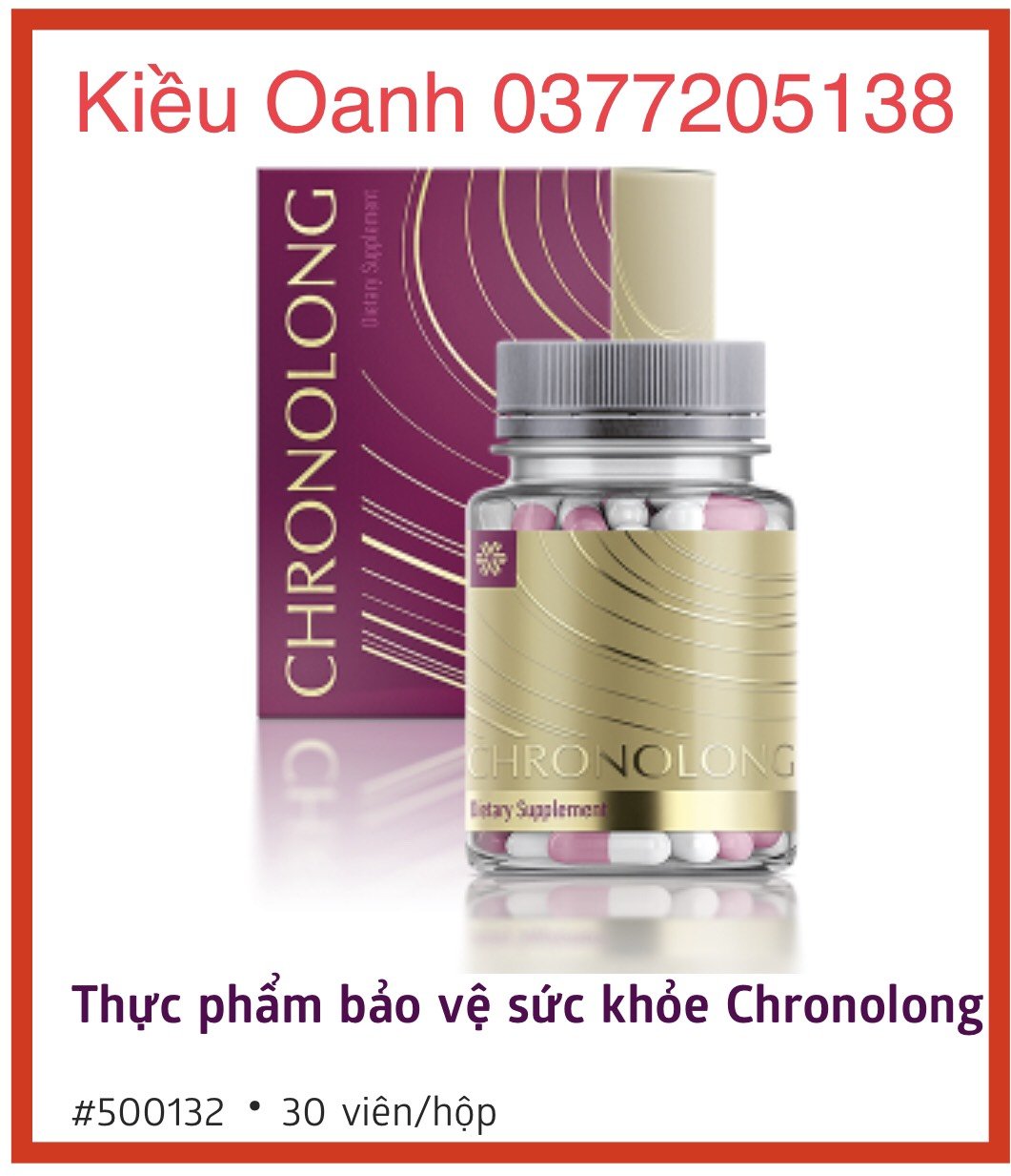 Thực phẩm bảo vệ sức khỏe Chronolong