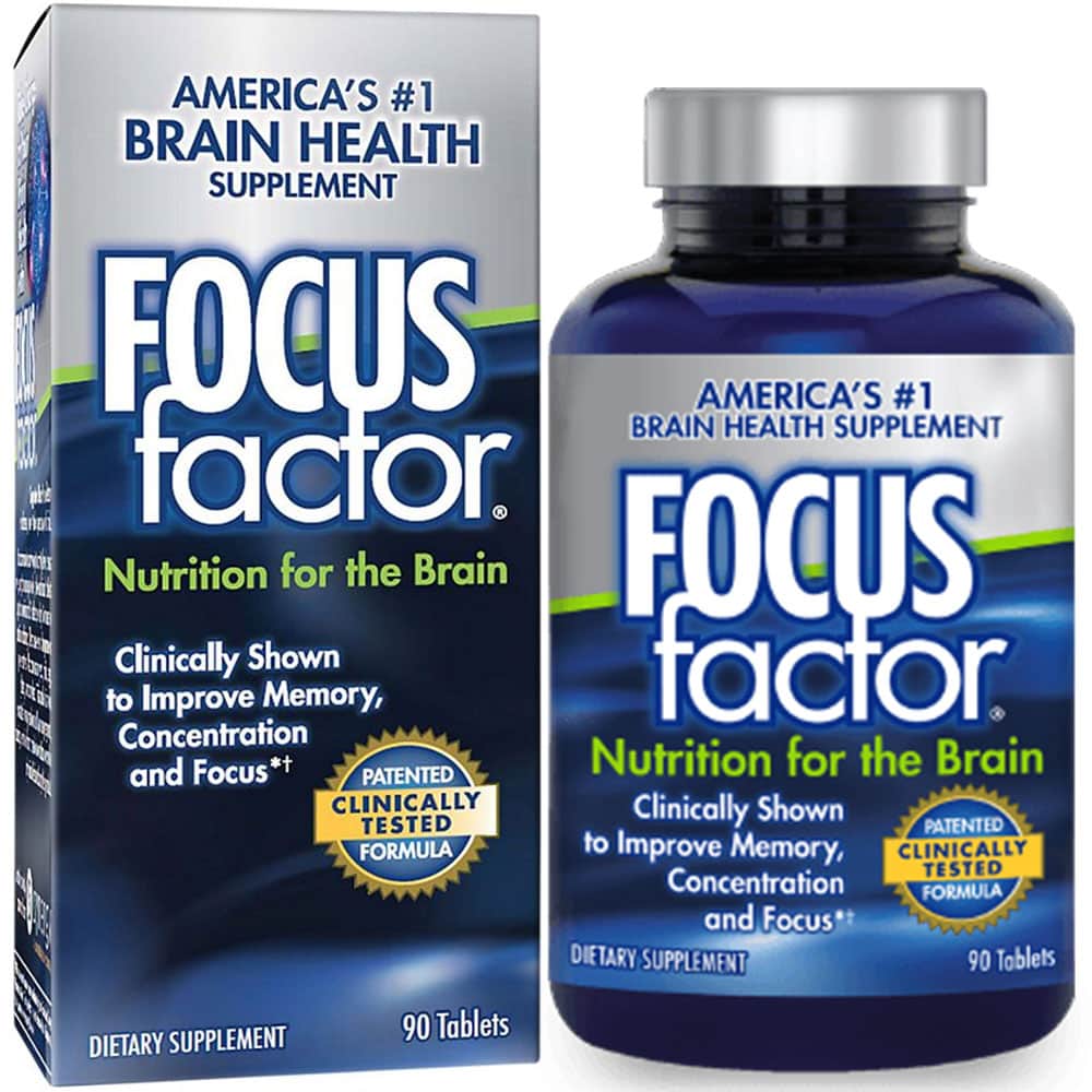 [HCM]Viên Uống Focus Factor Nutrition For The Brain Của Mỹ 90 viên
