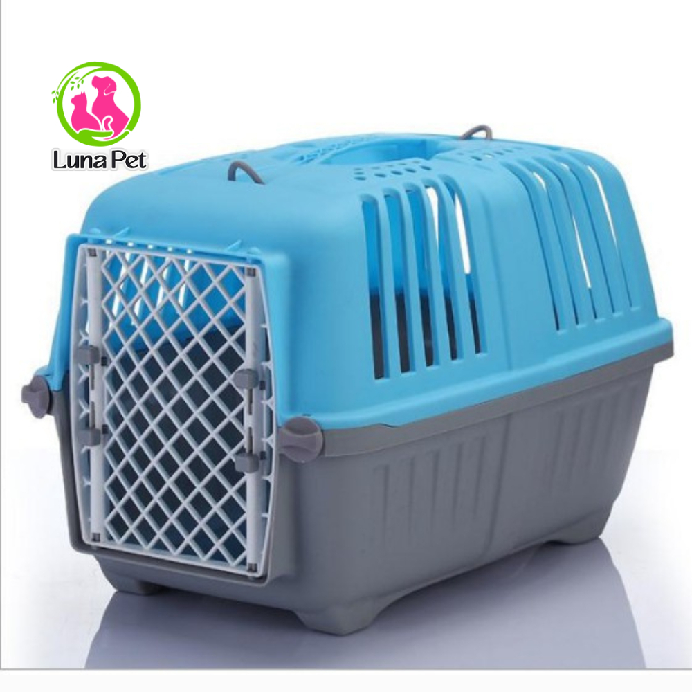 Lồng hàng không cho chó mèo lồng vận chuyển thú cưng đi xa tiện lợi Luna PET LV02