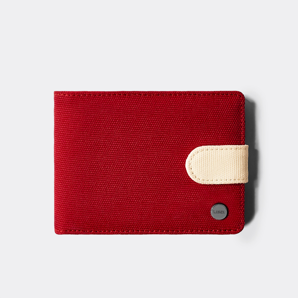 Ví dolanto brand® button wallet - ngang