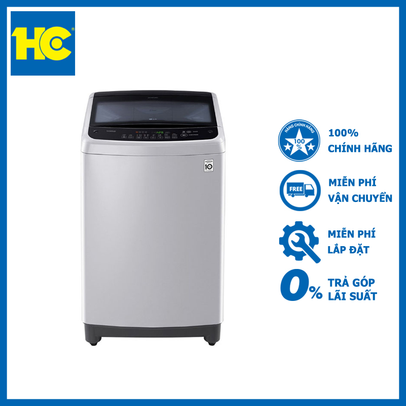 [Trả góp 0%]Máy giặt LG Inverter 8.5 kg T2185VS2M lồng ngang - Miễn phí vận chuyển & lắp đặt - Bảo hành chính hãng
