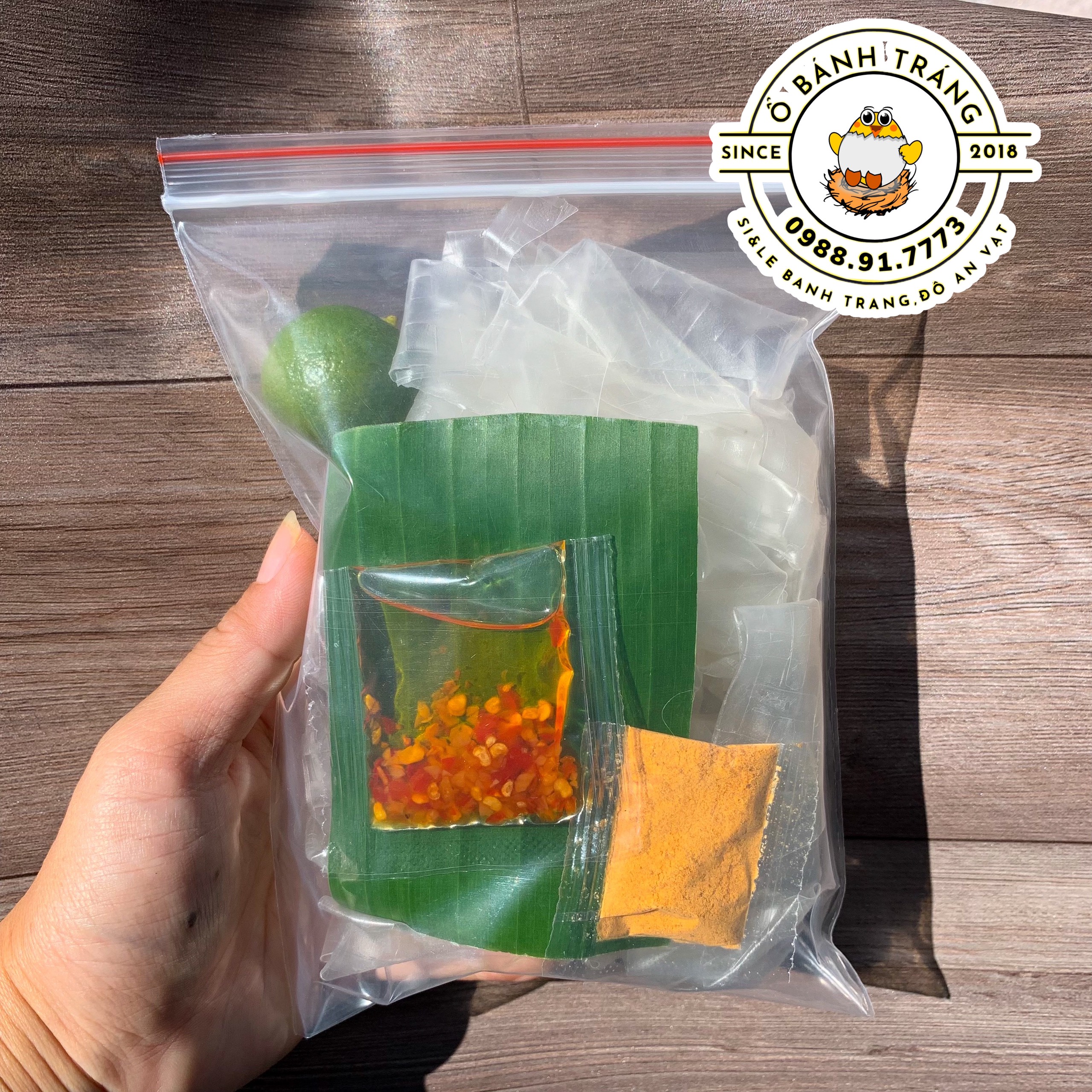 Bánh tráng phơi sương muối sa tế