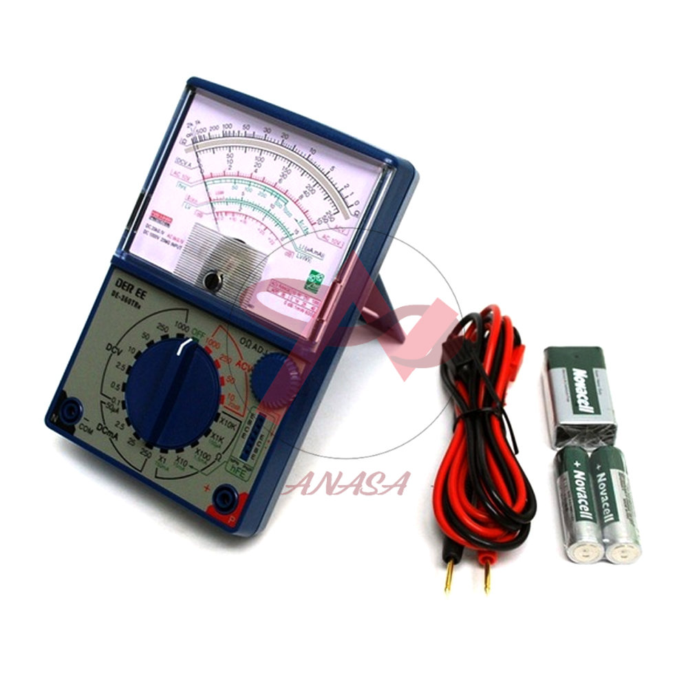 Đồng Hồ Vạn Năng Kim DER DE-360TRn