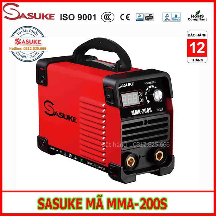 may han , may han dung gia dinh , máy hàn SASUKE mã MMA-200S , may han que , máy hàn dùng xưởng nhỏ , máy hàn điện tử mini , máy hàn điện tử mini , máy hàn giá tốt