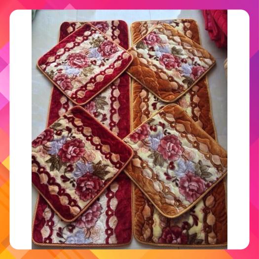 Thảm ghế gỗ phòng khách, thảm bàn ghế phòng khách, thảm ghế gỗ, thảm ghế sofa, thảm ghế gỗ đẹp, bộ thảm trải ghế gỗ, thảm ghế chống trơn, bộ thảm trải ghế gỗ cao cấp dày không trơn –Shoptuankiet