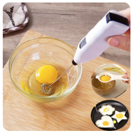 [HCM]Cây khuấy cafe đánh trứng tạo bọt giá rẻ- dụng cụ khuấy trứng tạo bọt- Cây đánh trứng bán tự động gia đình máy đánh kem đa năng bằng thép không gỉ dễ khuấy trứng kem